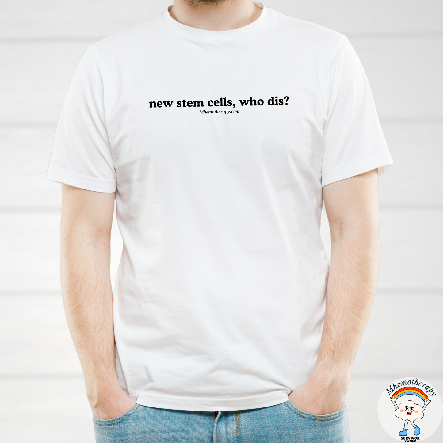 New Stem Cells, Who Dis Adult Unisex Statement Tee