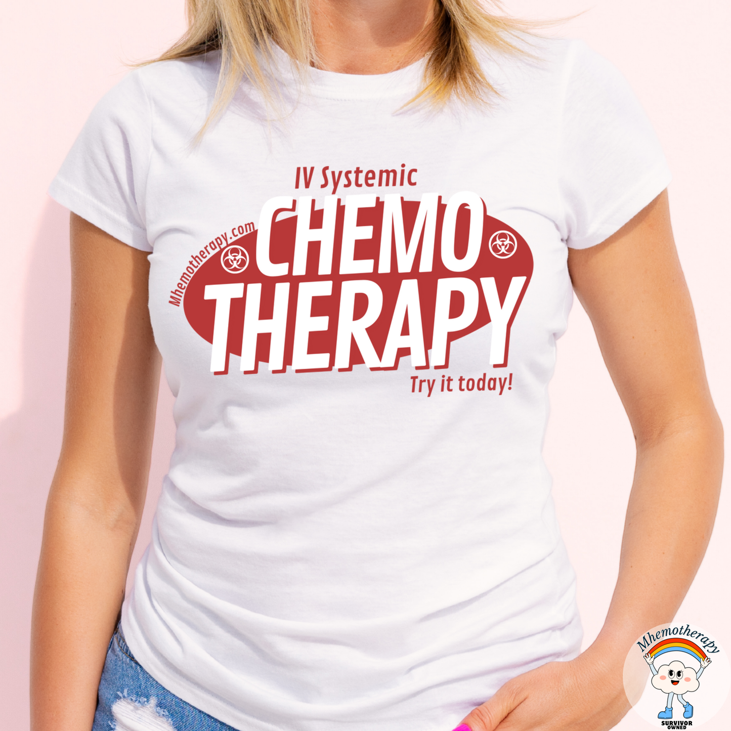 Chemotherapy, Try It Today! Retro Adult Unisex Tee
