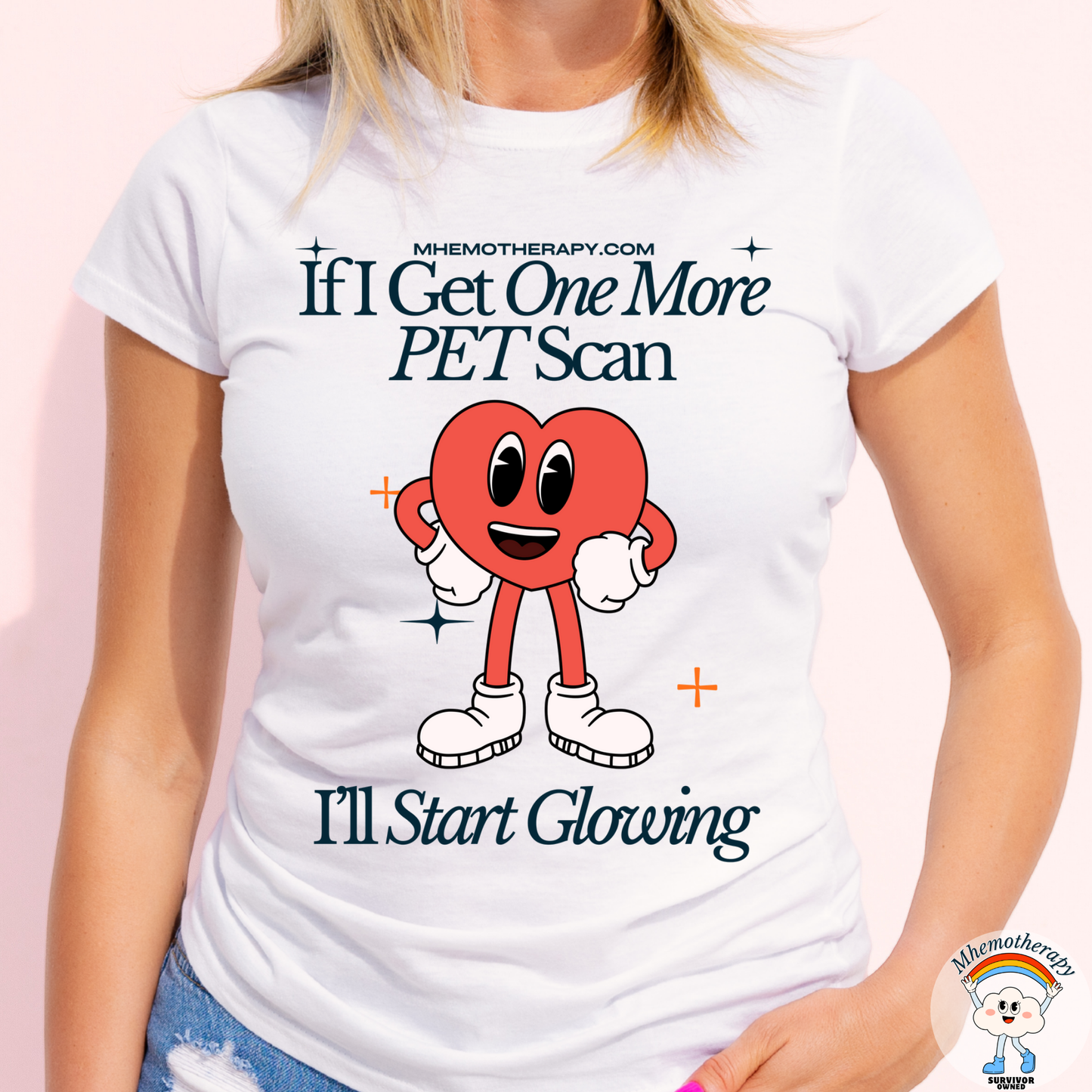 One More PET Scan Retro Adult Unisex Tee