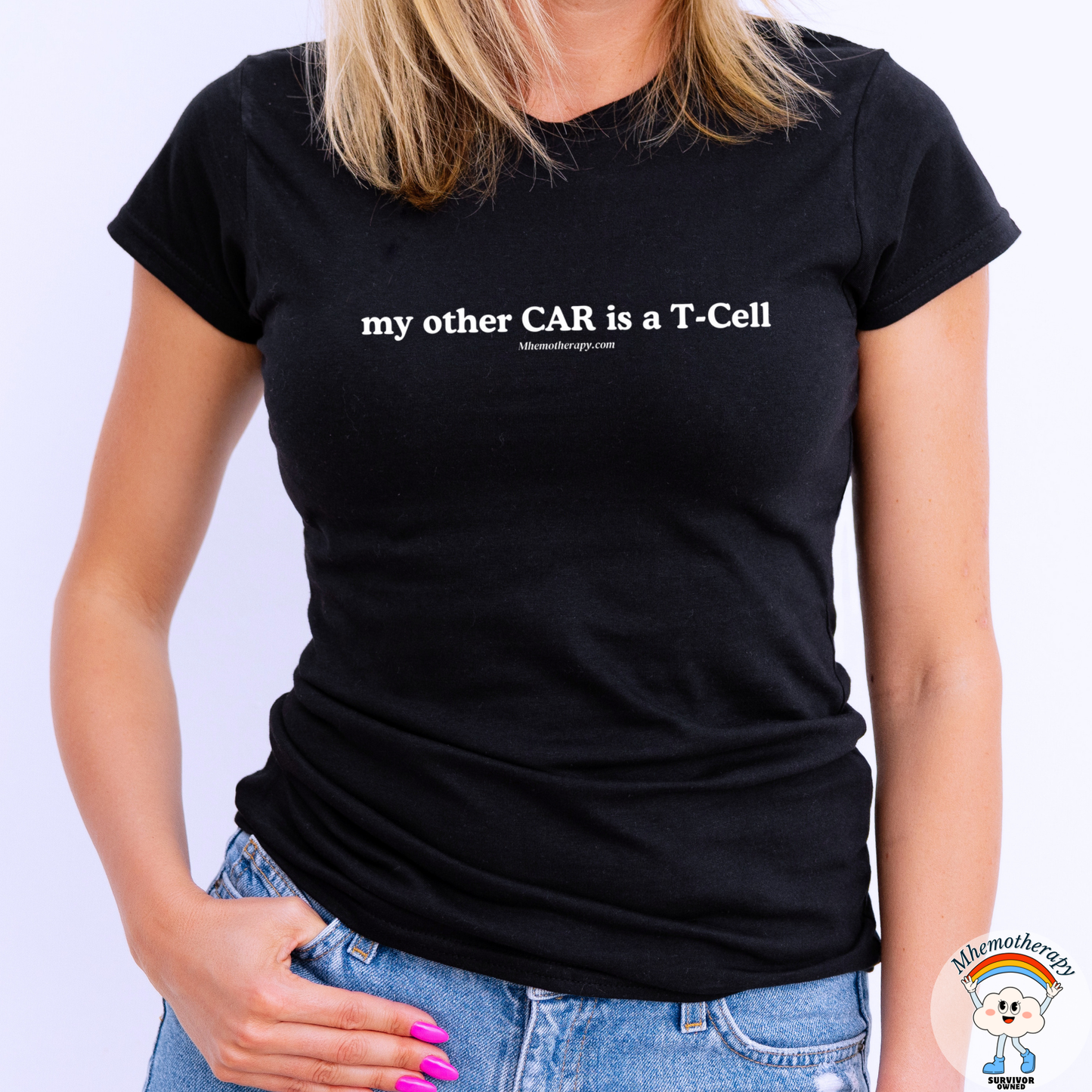 My Other CAR Is A T-Cell Adult Unisex Statement Tee