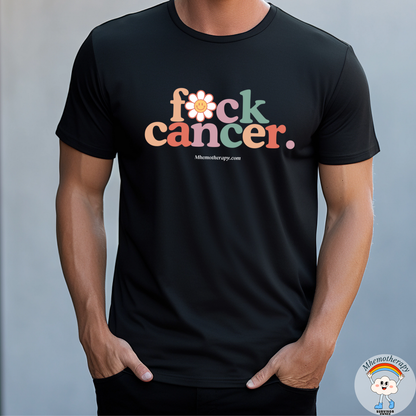 F*ck Cancer Retro Adult Unisex Tee