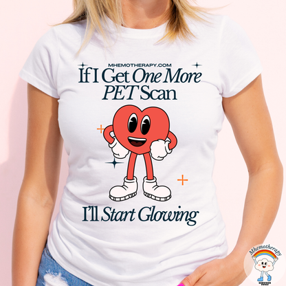 One More PET Scan Retro Adult Unisex Tee
