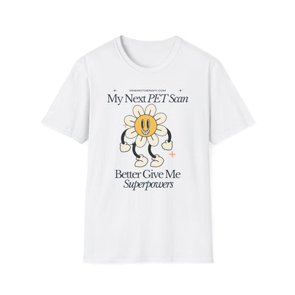 PET Scan Superpowers Retro Adult Unisex Tee