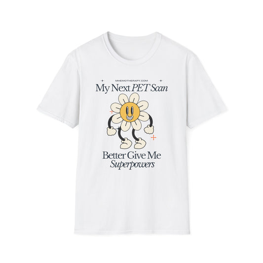 PET Scan Superpowers Retro Adult Unisex Tee