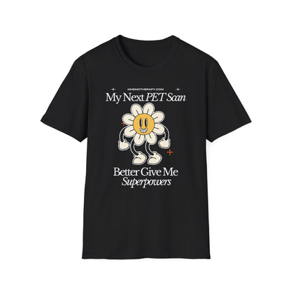 PET Scan Superpowers Retro Adult Unisex Tee